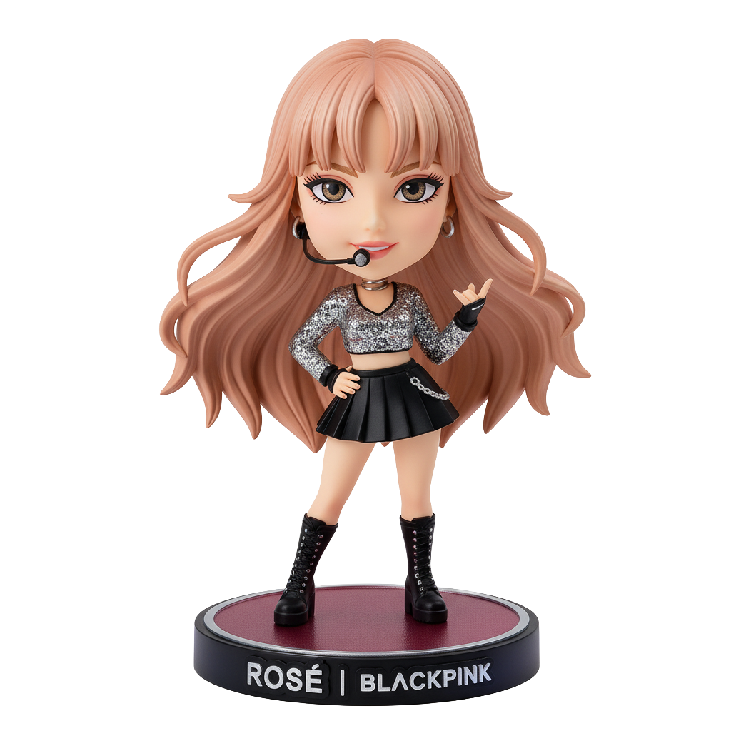 Rosé bobble head